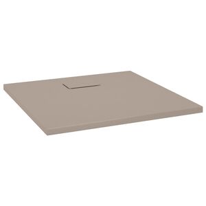 vidaXL brusekar 80x80 cm SMC brun
