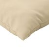 vidaXL sofapuder 4 stk. 40x40 cm stof beige