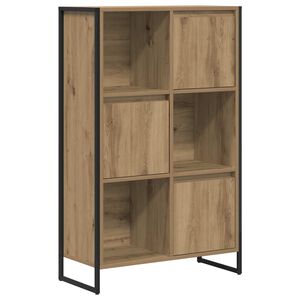 vidaXL Bogskab 68 x 30 x 108.5 cm Konstrueret tr&aelig; Artisan eg