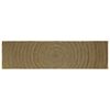 vidaXL Omr&aring;de t&aelig;ppe Sort 80 x 300 cm Jute