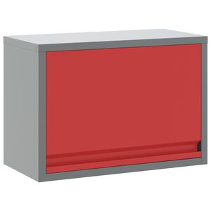 vidaXL V&aelig;rkt&oslash;jsskab R&oslash;d og Gr&aring; 50 x 25 x 35 cm Ingeni&oslash;rtr&aelig; og st&aring;l