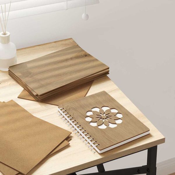 vidaXL Dekor Panels 12 pcs Artisan Egetr&aelig; 21 x 30 x 0,27 cm