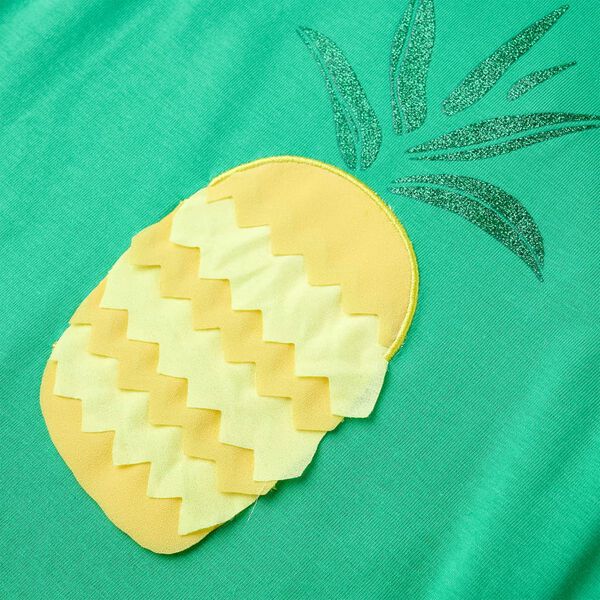 T-shirt til børn str. 92 grøn