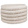 vidaXL Jute reb 30 mm Hvid 100% Tossa jute