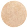 vidaXL shaggy gulvt&aelig;ppe NAVARRA 100x100 cm h&oslash;je luv polyester beige