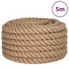 vidaXL jutereb 5 m langt 60 mm tykt
