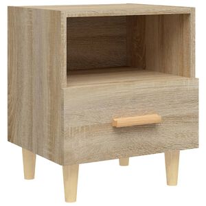 vidaXL sengebord 40x35x47 cm sonoma-eg
