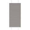 vidaXL Plisségardin Antracit 55x100 cm Stofbredde 54,4 cm Polyester