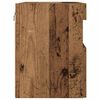 vidaXL TV vægskab 2 pcs Gammelt træ 60 x 30 x 40 cm Konstrueret træ