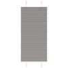 vidaXL Pliss&eacute;gardin Antracit 65x100 cm Stofbredde 64,4 cm Polyester