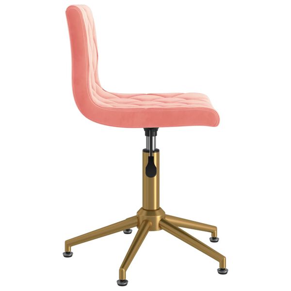 vidaXL drejelige spisebordsstole 4 stk. fl&oslash;jl lyser&oslash;d