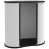 vidaXL messedisk 90x48x93 cm foldbar konstrueret tr&aelig;