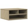 vidaXL printerstativ 49x40x22,5 cm konstrueret tr&aelig; sonoma-eg