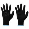 vidaXL Arbejds handsker 24 stk. Sort 9 / l Polyester