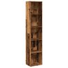vidaXL bogreol 40x30x189 cm konstrueret tr&aelig; gammelt tr&aelig;look