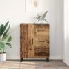 vidaXL Sideboard Gammelt tr&aelig; 69,5 x 34 x 90 cm Ingeni&oslash;rt tr&aelig; og jern