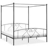 vidaXL sengestel til himmelseng 180 x 200 cm metal gr&aring;