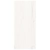 vidaXL vinskab hvid 56x25x56 cm massivt træ fyrretræ