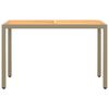 vidaXL spisebordss&aelig;t til haven 3 dele med hynder polyrattan beige