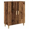 vidaXL Highboard Gammelt tr&aelig; 69,5 x 32,5 x 180 cm Konstrueret tr&aelig;