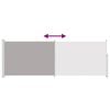 vidaXL sammenrullelig sidemarkise 160 x 500 cm gr&aring;
