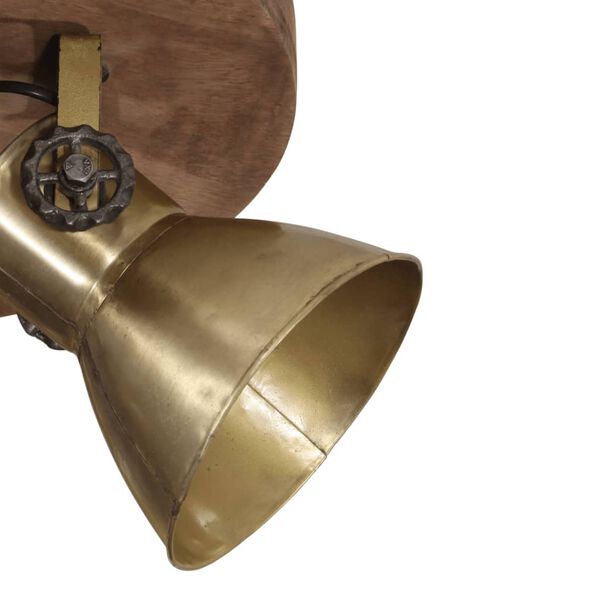 vidaXL loftlampe 50x50x25 cm 25 W E27 antik messingfarve