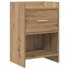 vidaXL Sengeborde Artisan-eg 40 x 30 x 60 cm Konstrueret tr&aelig;