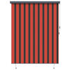 vidaXL Rullegardin Orange og Brun 200 x 250 cm Stof og Aluminium