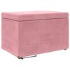 vidaXL Taburet Lyser&oslash;d 61 x 41 x 40 cm Velour og konstrueret tr&aelig;