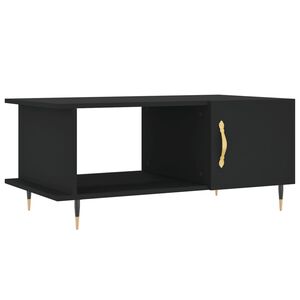 vidaXL sofabord 90x50x40 cm konstrueret tr&aelig; sort