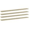 vidaXL boghylder 4 stk. 100x10x1,5 cm konstrueret tr&aelig; sonoma-eg