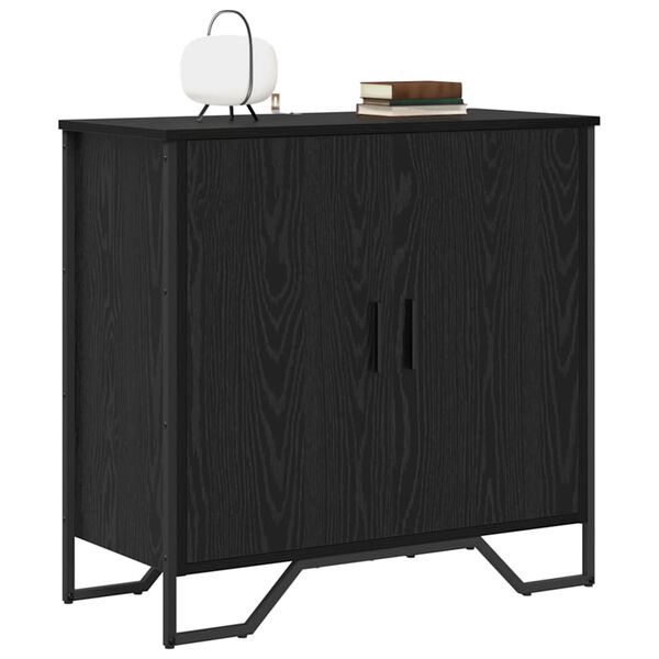 vidaXL Sideboard Sort eg 78 x 35 x 74.5 cm