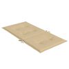 vidaXL stolehynder med lav ryg 6 stk. 100x50x4 cm stof beige