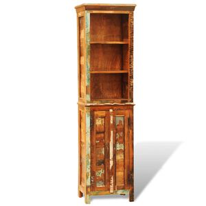 vidaXL bogreol vintagestil massivt genbrugstr&aelig;