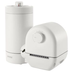INTEX Filterpumpe INTEX Hvid 8.6 PP og st&aring;l
