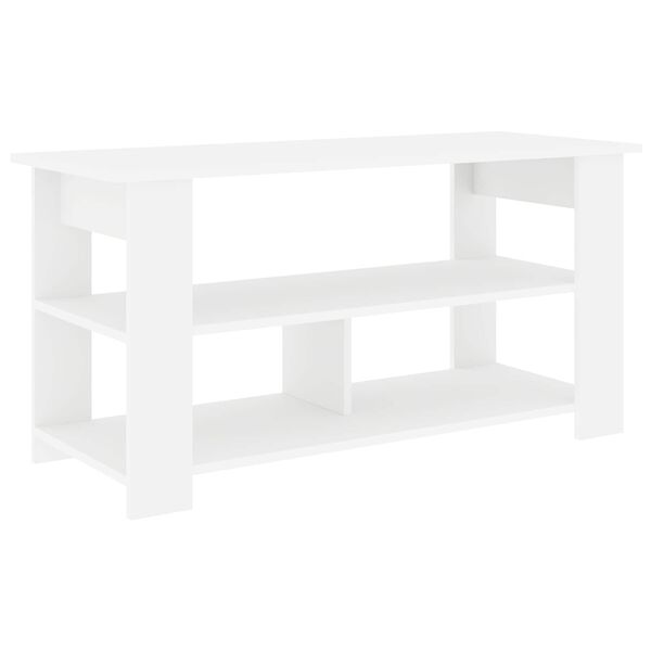 vidaXL TV stand Hvid 100 x 40 x 50 cm