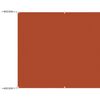 vidaXL lodret markise 180x600 cm oxfordstof terrakottafarvet