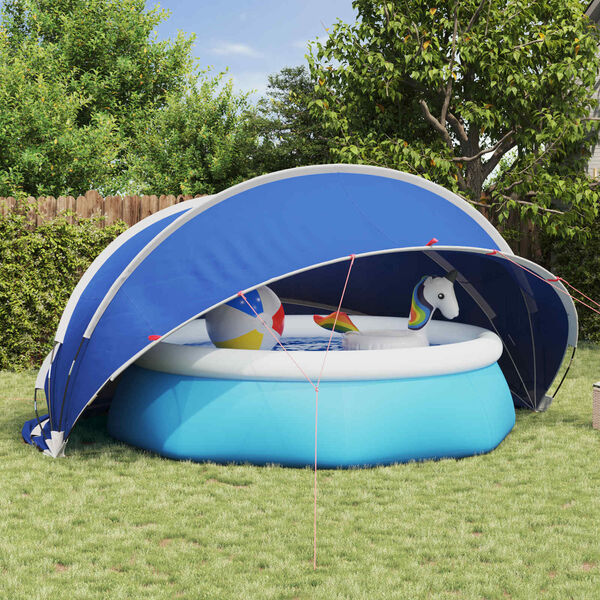 vidaXL Pool Dome Gr&oslash;n 472 x 460 x 229 cm