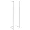 vidaXL h&aring;ndkl&aelig;deholder 25x20x95 cm st&aring;l hvid