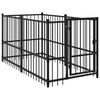 vidaXL hundeg&aring;rd 193,5x97x100 st&aring;l