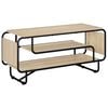 vidaXL TV-bord 98 x 36 x 45 cm Sonoma-eg Konstrueret tr&aelig;