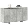 vidaXL Sideboard Beton Gr&aring; 135 x 41 x 75 cm Konstrueret tr&aelig;
