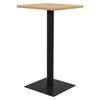 vidaXL bistrobord 70x70x107 cm egetr&aelig;sfarvet