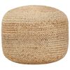 vidaXL h&aring;ndlavet puf 45 x 30 jute