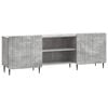 vidaXL TV-skab Betongr&aring; 150 x 31 x 52 cm Konstrueret tr&aelig;