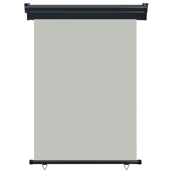 vidaXL sidemarkise til altan 125x250 cm grå