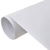 vidaXL bilfolier 2 stk. 100x150 cm + 50x150 cm mat hvid