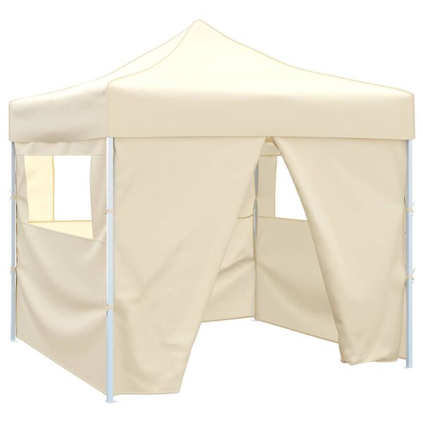 vidaXL Party Tent Creme 291 x 291 x 315 cm Oxford stof