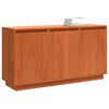 vidaXL Sideboard Brun eg 111 x 34 x 60 cm Massiv fyrretr&aelig;
