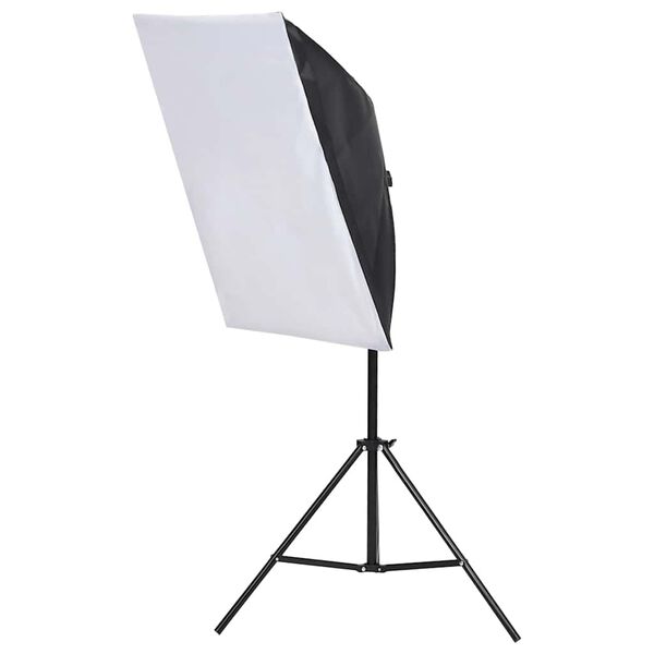 vidaXL belysningss&aelig;t med softboxes til fotostudie